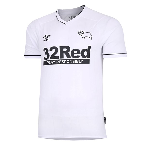 Tailandia Camiseta Derby County Primera Equipación 2020-2021 Blanco